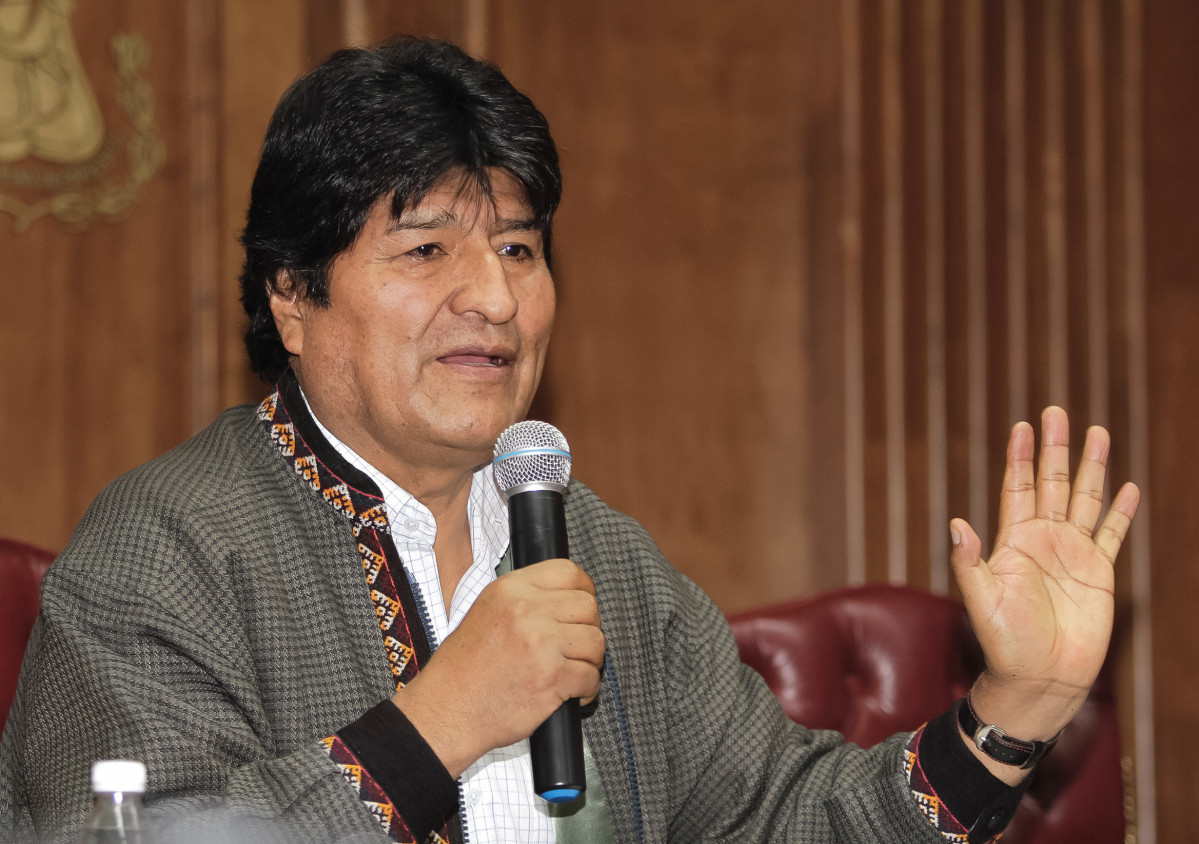 Evo Morales (27 de noviembre 2019)