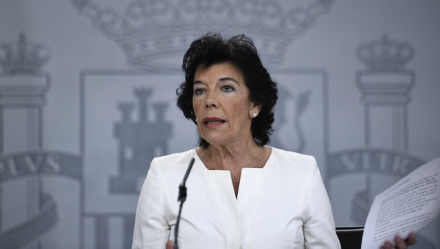 RuedadeprensadeIsabelCelatraselConsejodeMinistros 1