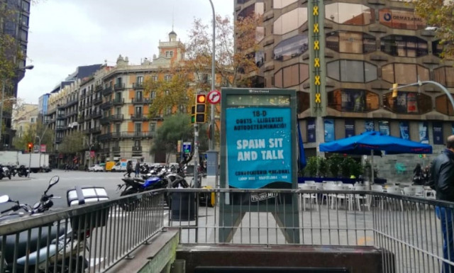 Fracassa l'operació vandàlica de Tsunami per 'okupar' les marquesines de Barcelona