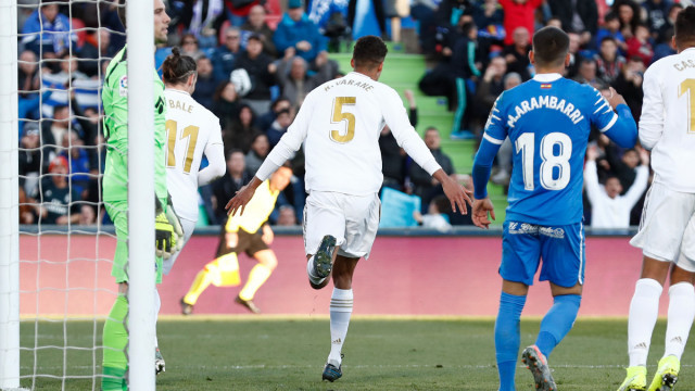 El Reial Madrid s'imposa al Getafe i lidera Laliga Santander