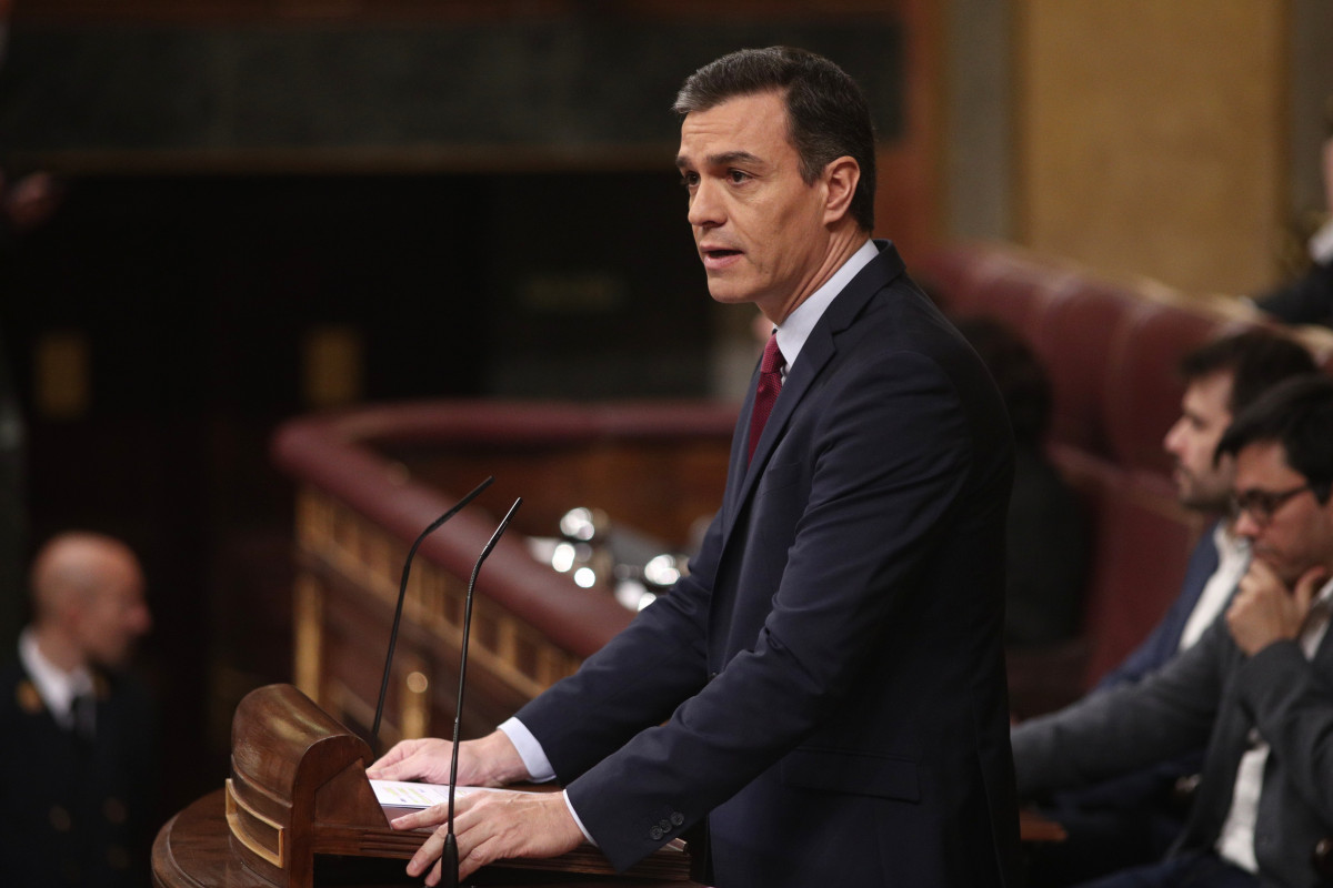 Pedro Sánchez (presidente Gobierno en funciones enero 2020)