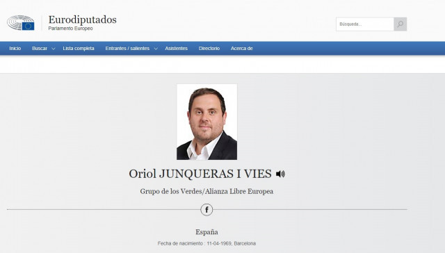 La JEC assegura que el Parlament Europeu coneixia la inhabilitació de Junqueras al menys des del dia 6 al matí