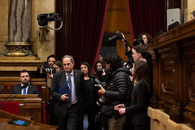 QuimTorraenelplenodelParlament