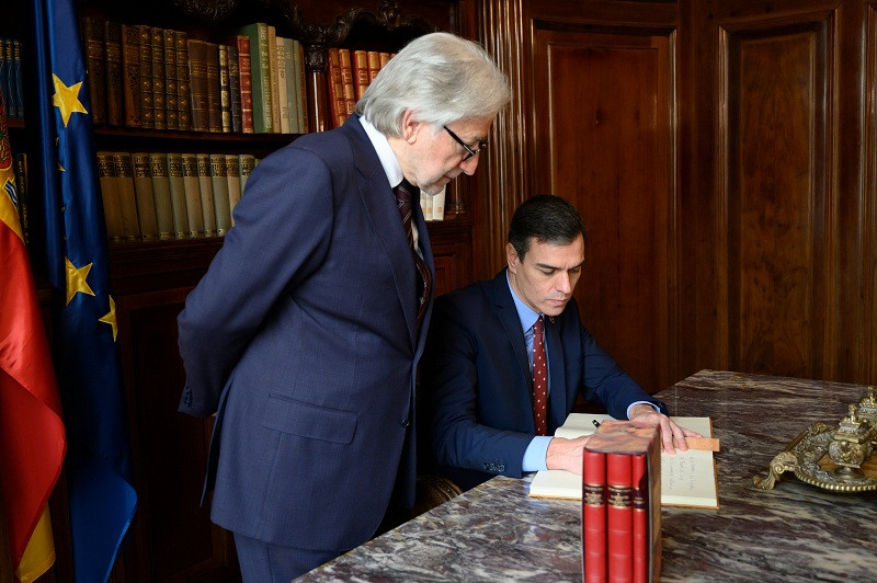 Josep Sanchez Llibre y Pedro Sanchez