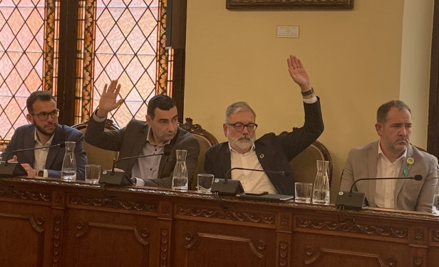 Amador Marqus UA Agustn Jimnez PSC Flix Larrosa PSC y Eloy Bergos JxCat