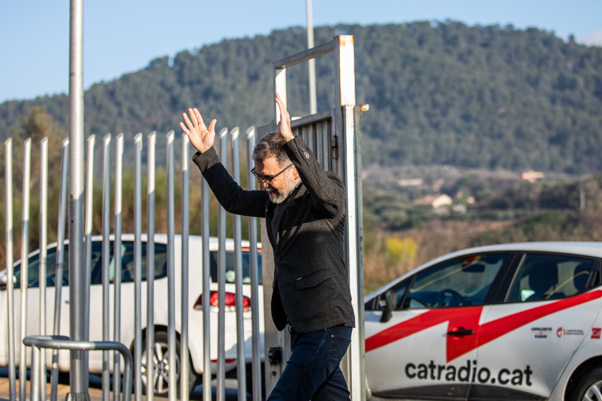 El president d'Òmnium Cultural, Jordi Cuixart (arxiu)