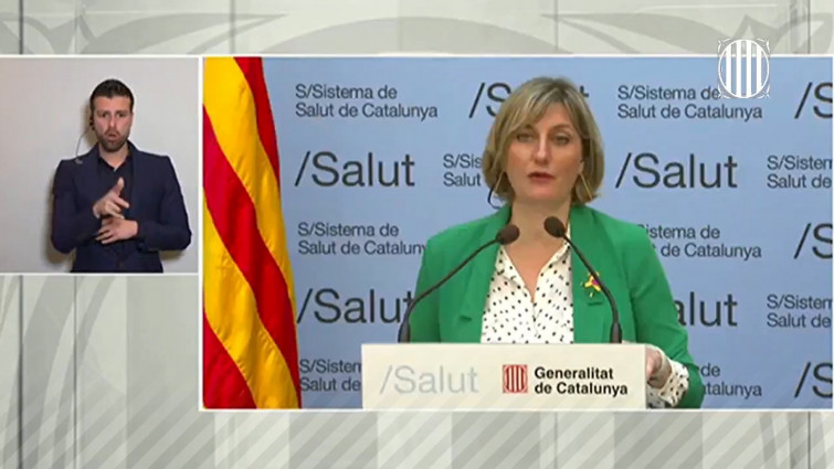 La consellera Vergés es compromet a facilitar material sanitari a la residència de les Germanetes dels Pobres