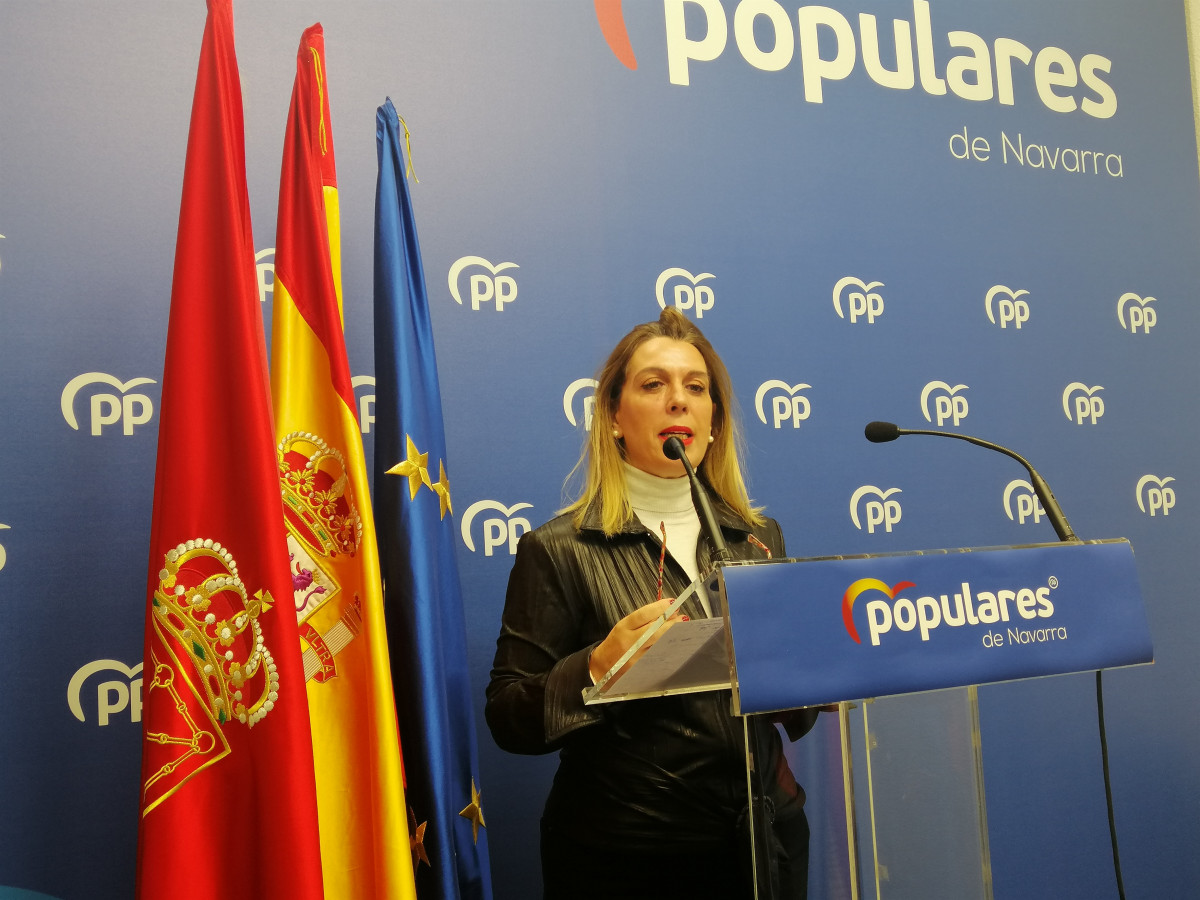La senadora del PPN Amelia Salanueva
