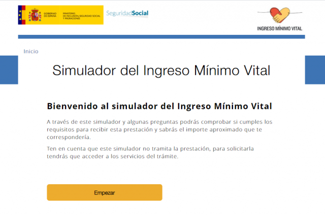 Més de 300.000 famílies han sol·licitat telemàticament l'ingrés mínim vital