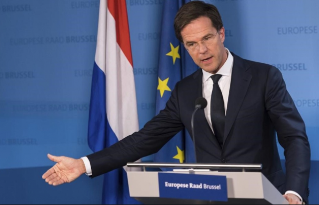 El primer ministre holandès, Mark Rutte, s'ha convertit en el 