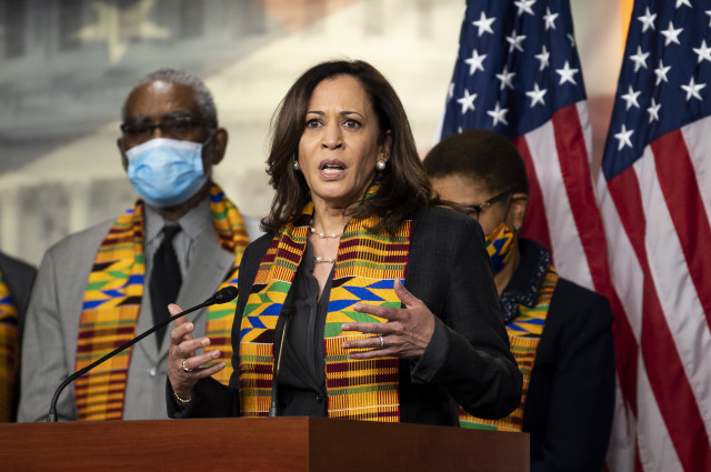 EuropaPress 3185203 08 june 2020 us washington us senator kamala harris speaks during press