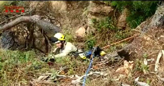 EuropaPress 3291879 rescatan cachorro caido 15 metros acantilado palafrugell girona