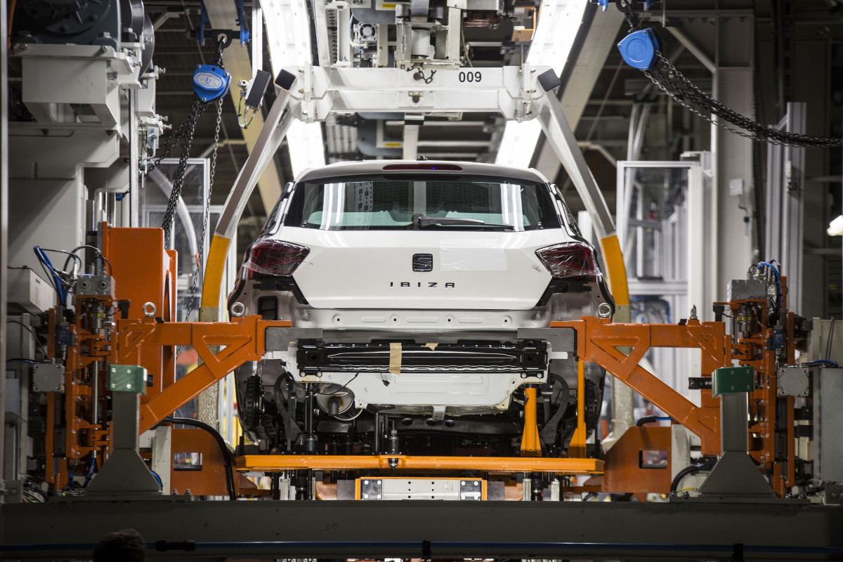 Planta de Seat a Martorell (Barcelona)