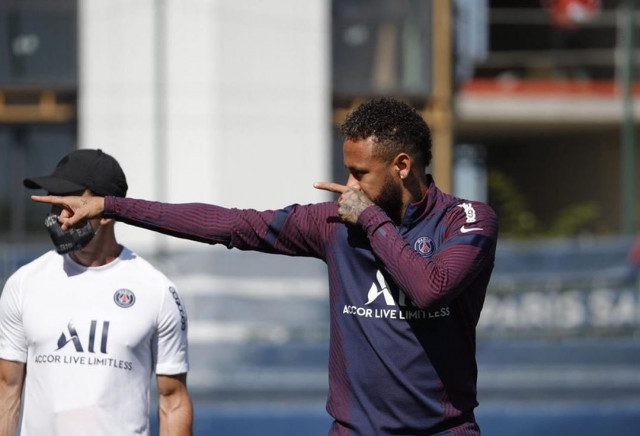 Neymarentrenamiento