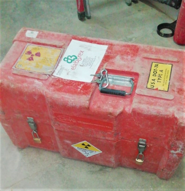 EuropaPress 3332095 equipo radiactivo robado merida