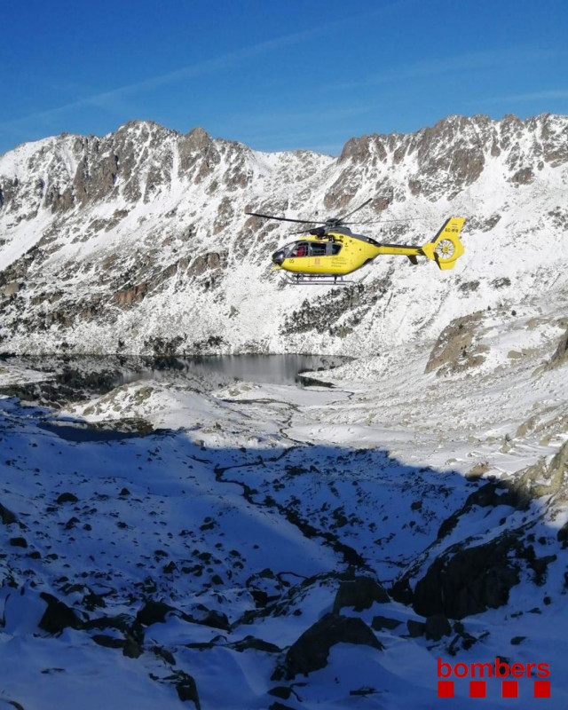 Reprenen la recerca de la parella de senderistes al Parc d'Aigüestortes