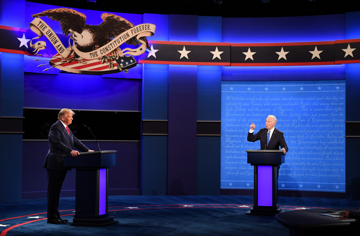 EuropaPress 3394777 donald trump joe biden segundo debate presidencial