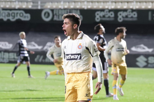 L'Espanyol remunta davant el Cartagena en els últims minuts gràcies al jugador del planter Melamed