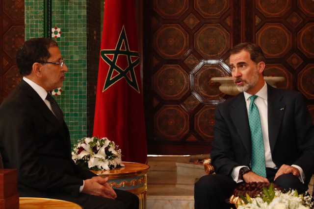 EuropaPress 1913232 handout 14 february 2019 morocco rabat king felipe vi of spain meets with
