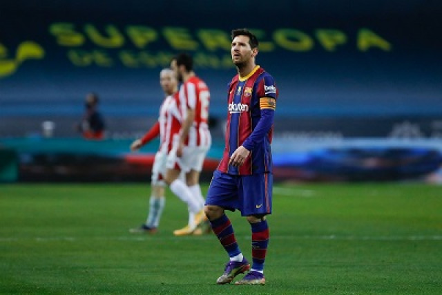 El Barça perd el seu primer títol del curs amb Messi expulsat