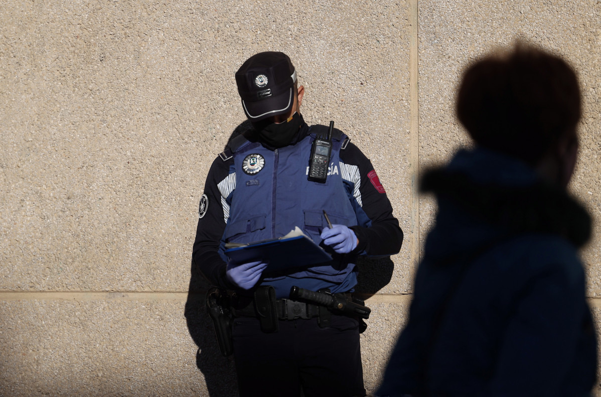 Imagen de archivo de un agente de la Policía Municipal de Madrid.
