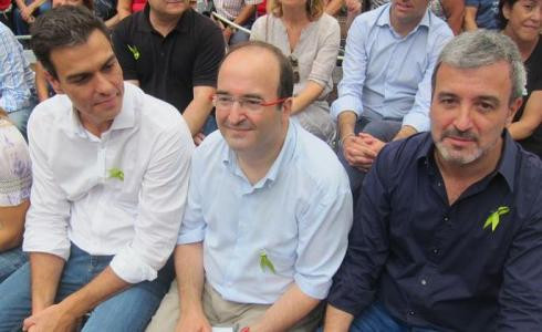 Miquel Iceta i Pedro Sánchez