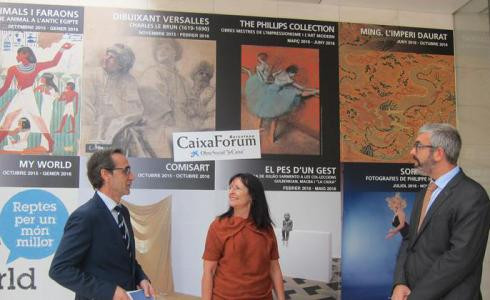 El Caixaforum de Barcelona es converteix en un "petit Museu del Louvre" amb dues exposicions