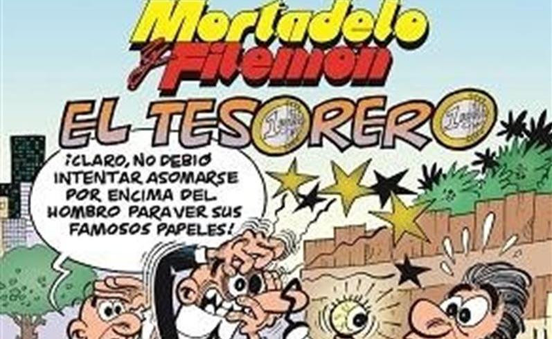 Mortadelo i Filemó perseguiran en la seva propera aventura al tresorer del 'Partit Papil·lar'