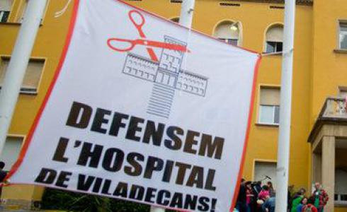 Col·lapse a l'Hospital de Viladecans