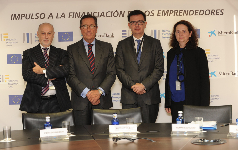 Títol de la imagenMicroBank, el Fons Europeu d'Inversions i el Banc Europeu d'Inversions impulsen el finançament a emprenedors amb 650 milions d'euros