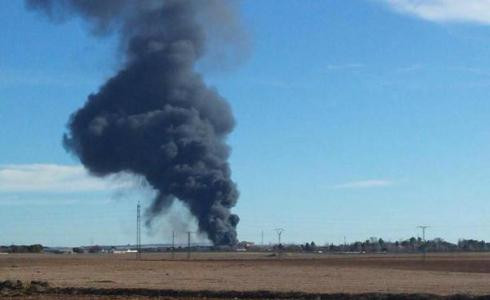 Deu morts i tretze ferits en l'accident del F-16 a Albacete