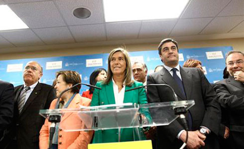 Ana Mato i els consellers regionals de Sanitat