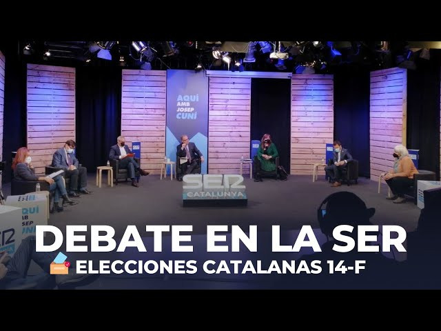 Debate en la SER: elecciones catalanas 14-F