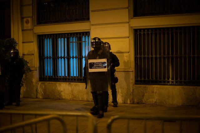 Llibertat per als dos detinguts aquest divendres durant les protestes per Hasel a Barcelona