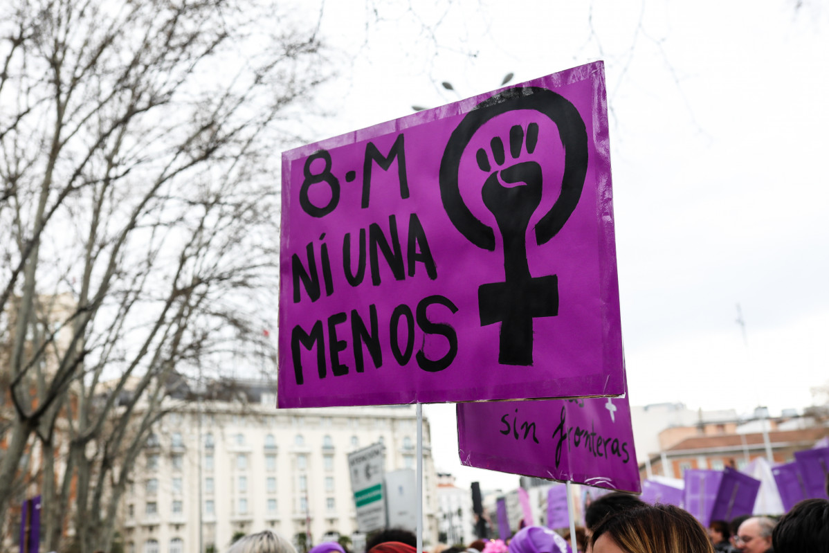 Archivo - Arxiu - Manifestació del 8-M