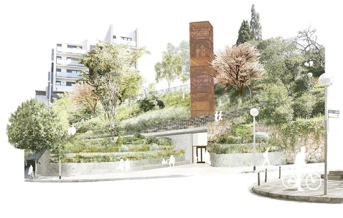 Comença la segona fase de les obres a l'estació de metro de Vallcarca