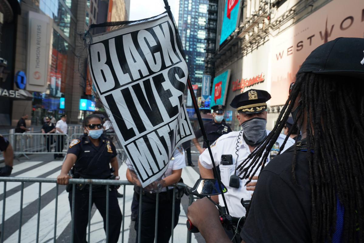Protestas por la muerte de George Floyd en Nueva York