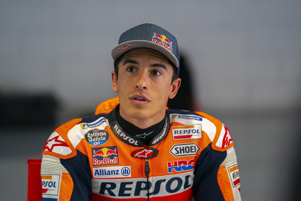 El pilot de MotoGP Marc Márquez (Repsol Honda)
