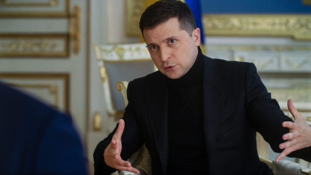 Archivo - Arxiu - Volodímir Zelenski, president d'Ucraïna