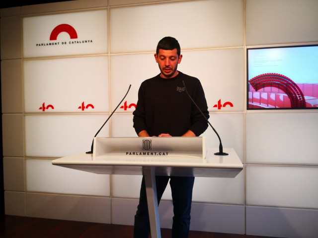 EuropaPress 3668403 diputado cup xavier pellicer rueda prensa parlament