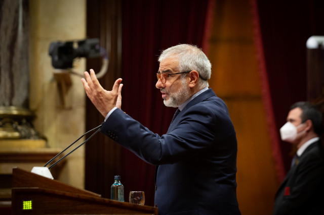EuropaPress 3707581 lider cs catalunya carlos carrizosa sesion control govern 13 mayo 2021