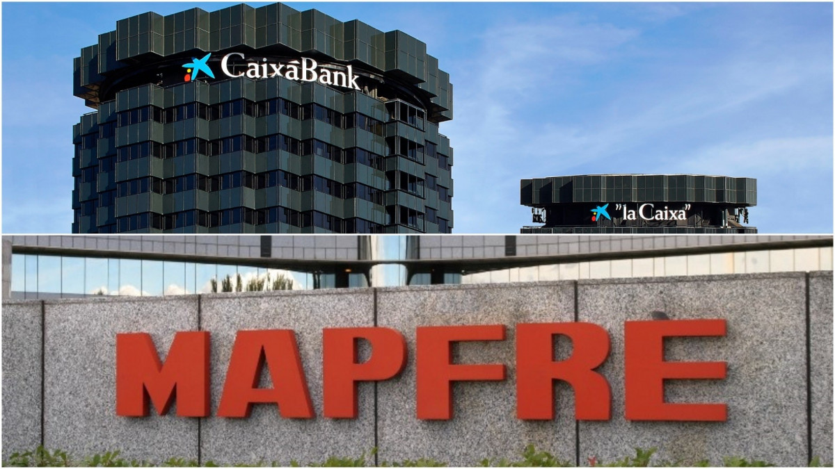 Sedes de CaixaBank y de Mapfre