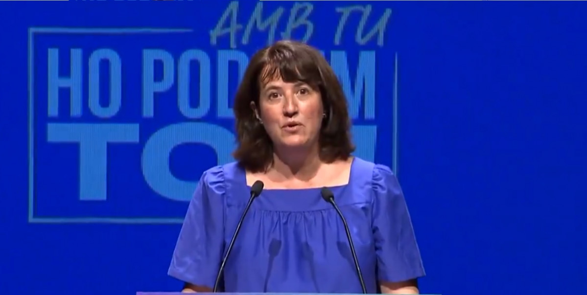 La presidenta de l'ANC, Elisenda Paluzie