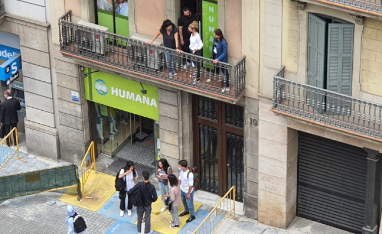 Herois anònims eviten el robatori a una parella de gent gran al centre de Barcelona
