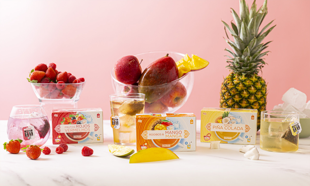 FOTOGRAFIA Les infusions fredes de fruites vermelles, de roibos i mango, i de pinya colada, disponibles a Mercadona