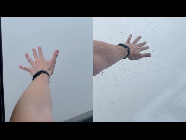 Guy Touches The Clouds From His Penthouse Suite
