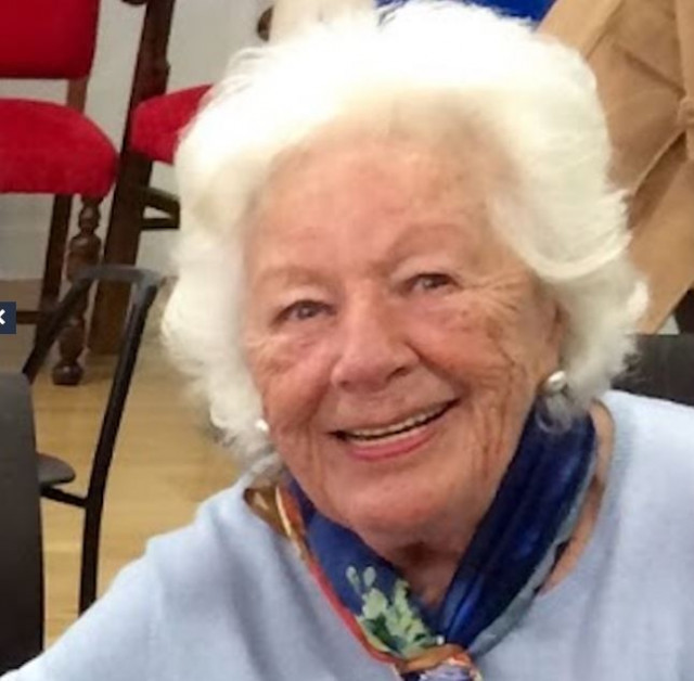 Mor Menchu Álvarez de la Vall àvia de la Reina Letizia als 93 anys