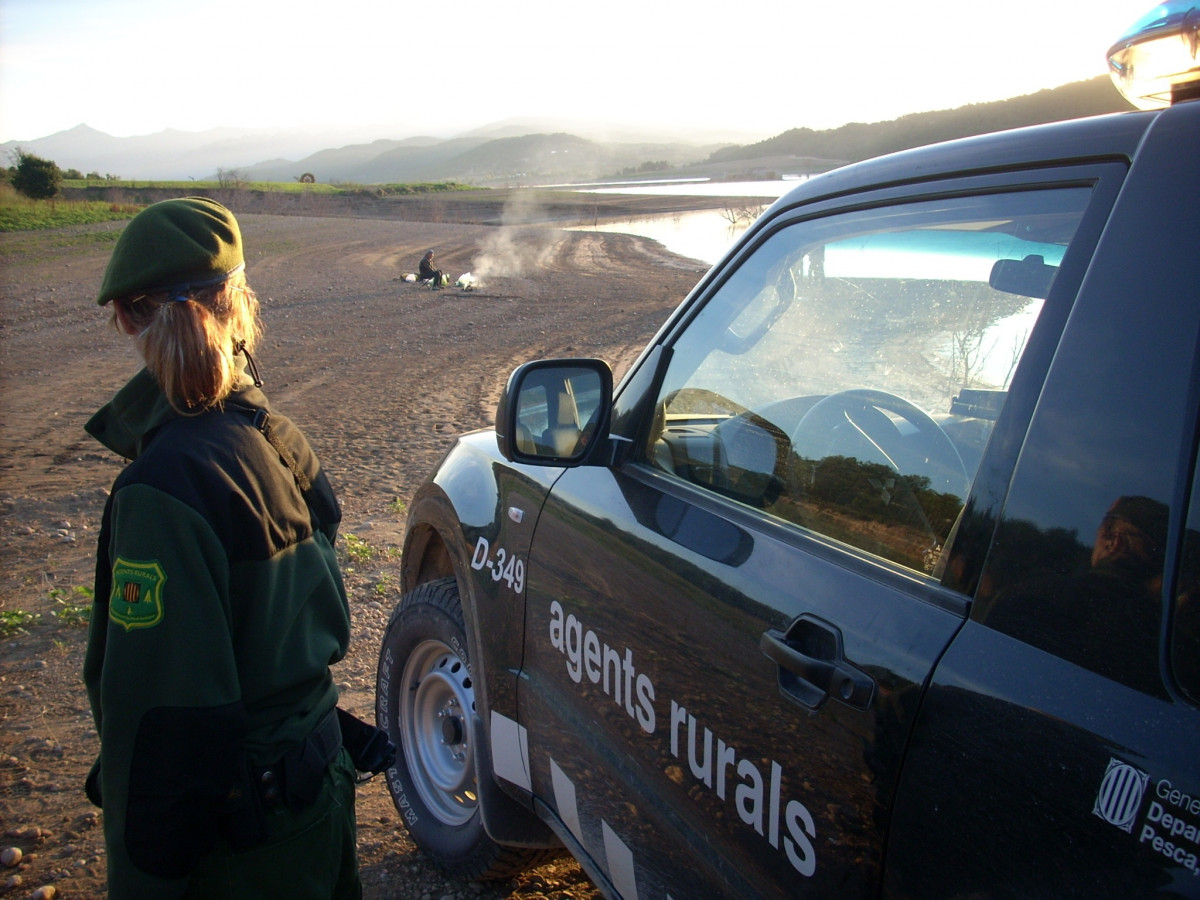 Una agent rural, en una imatge d'arxiu.