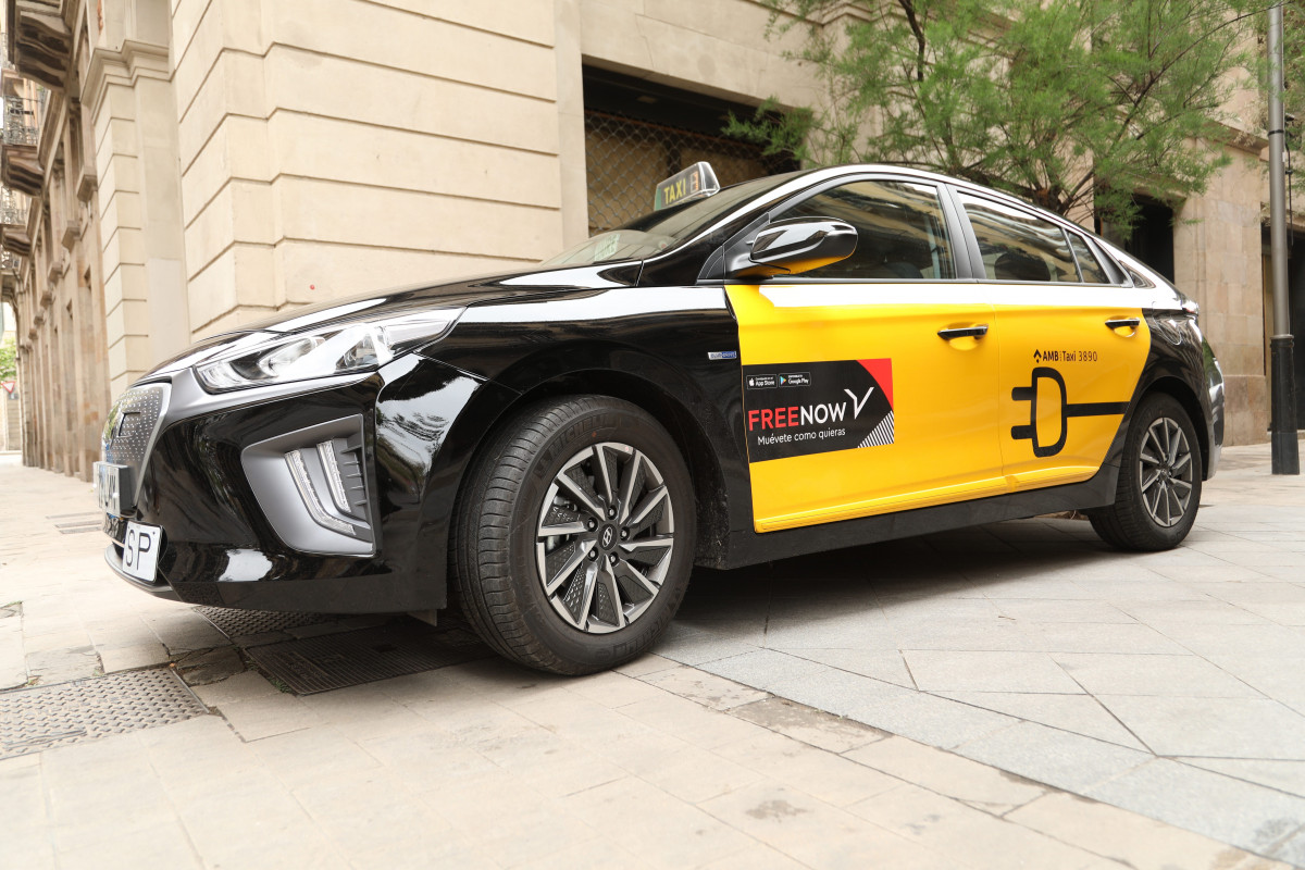 Taxi de Free Now en Barcelona
