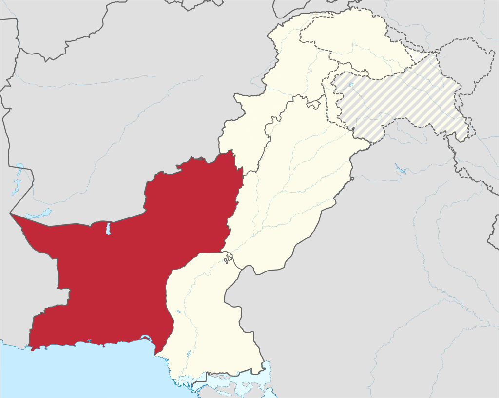 1024px Balochistan in Pakistan (claims hatched)